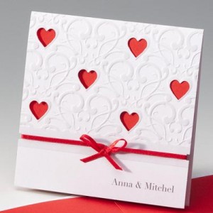 Wedding invitations and samples