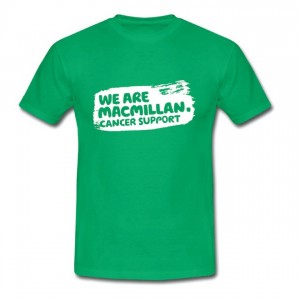 macmillan cancer support t shirt