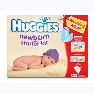 Free huggies newborn baby kit