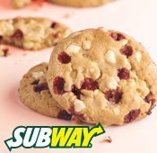 Free Subway Cookie (Worth 69p)