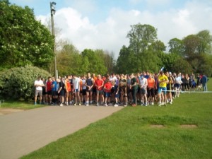 Parkrun organise free, weekly, every saturday 9am