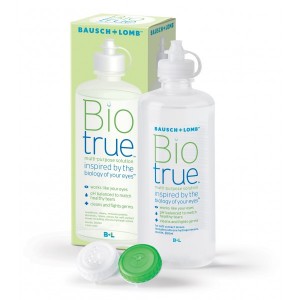 Free bausch + lomb Biotrue contact lens solution