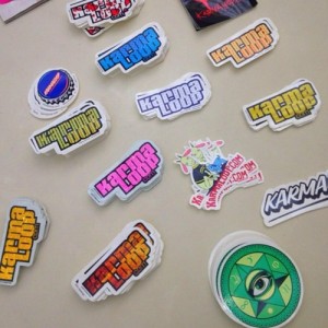 free karmaloop stickers