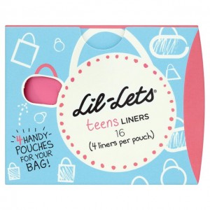 free sample of lil-lets teens liners
