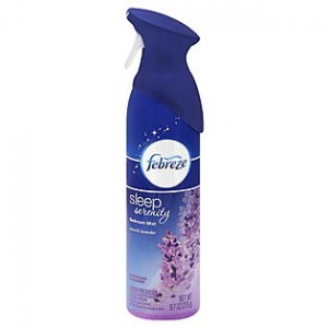 free bottle of febreze air freshener