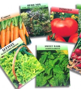 free vegetable seed packets