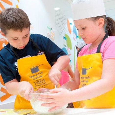 Free Tesco Kids’ Cooking Courses