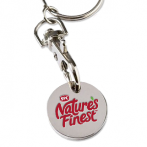 free trolley coin keyring