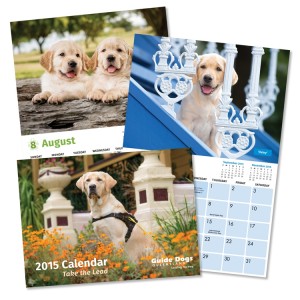 free guide dogs calendar