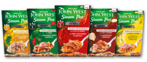 John West steam pots coupon