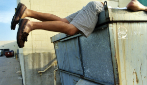 Freeganism and dumpster diving