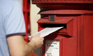 posting a letter