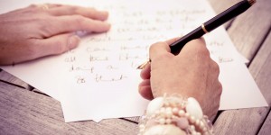 writing letter