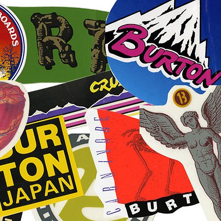 Free Burton Sticker Pack