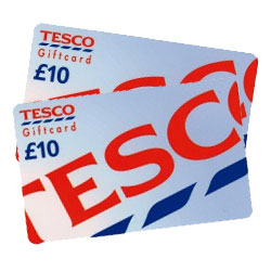 Free £10 Tesco Voucher