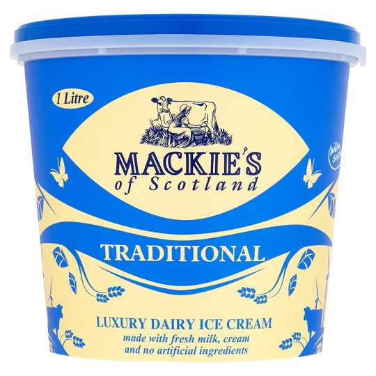 Free Tub Of Mackie’s Ice Cream