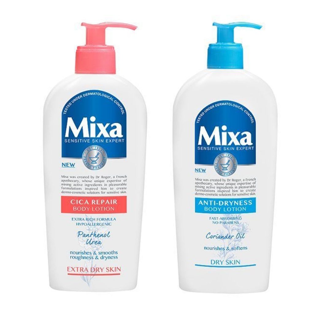 Free Mixa Body Lotion Samples