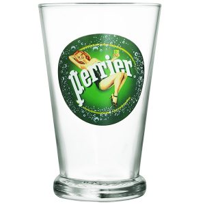 Free Perrier Drinking Glasses