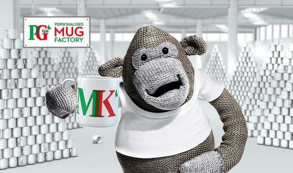 Free Personalised PG Tips Mug