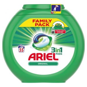 Free Ariel Washing Pods