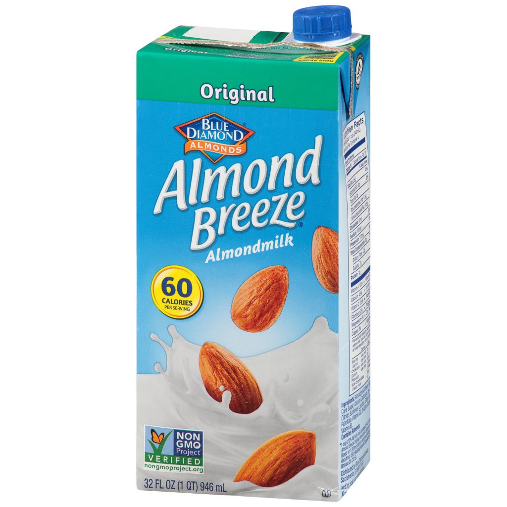 Free Blue Diamond Almond Milk