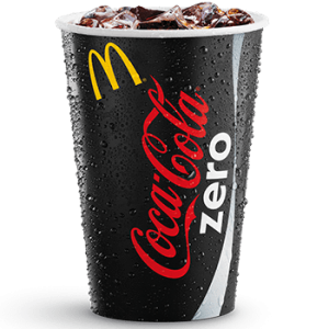 Free McDonalds Coca-Cola Drink