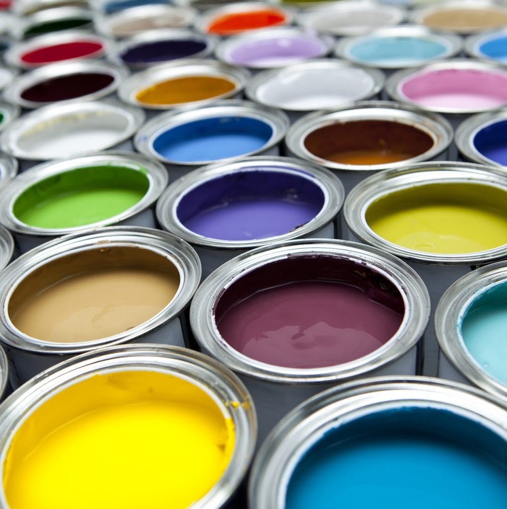 Free Colourful Paint Pots