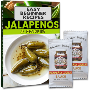 Free Jalapeno Garlic Sauce & Recipe Book