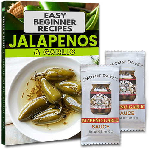 Free Jalapeno Garlic Sauce & Recipe Book