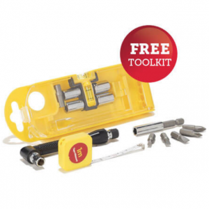 Free 15-Piece DIY Tool Kit