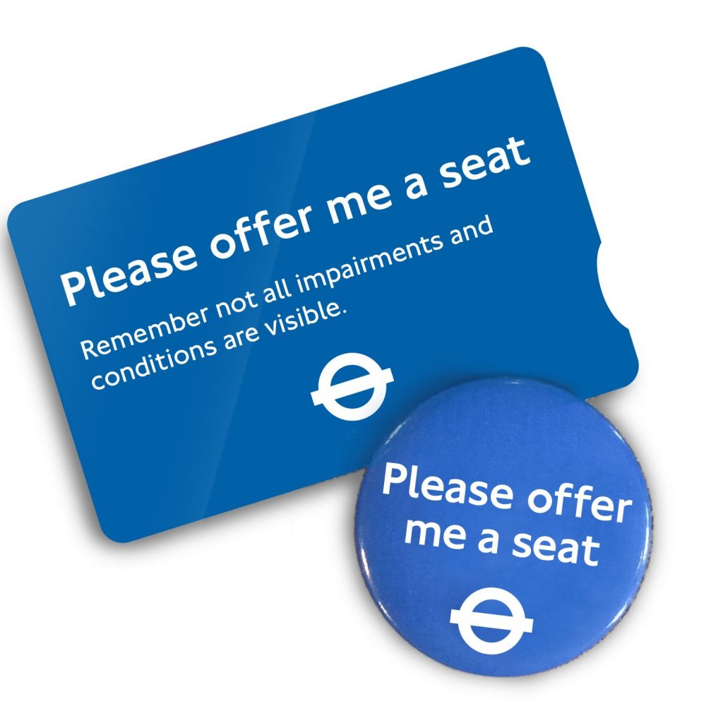 Free ‘Offer Me A Seat’ Badge