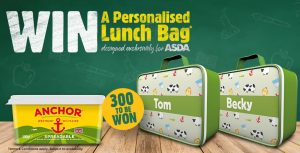 Free ASDA Personalised Lunch Box