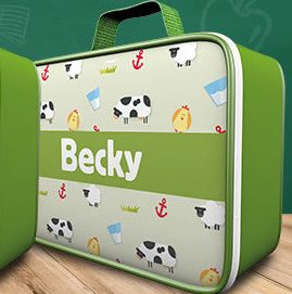 Free ASDA Personalised Lunch Box