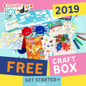 Free Kids’ Activity Craft Box