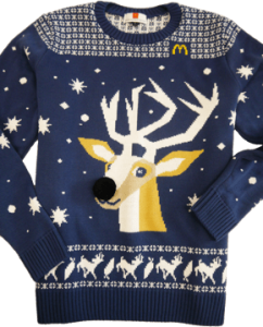 Free McDonald’s Christmas Jumpers
