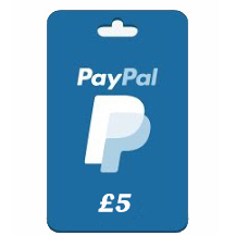 Free £5 PayPal Gift Cards