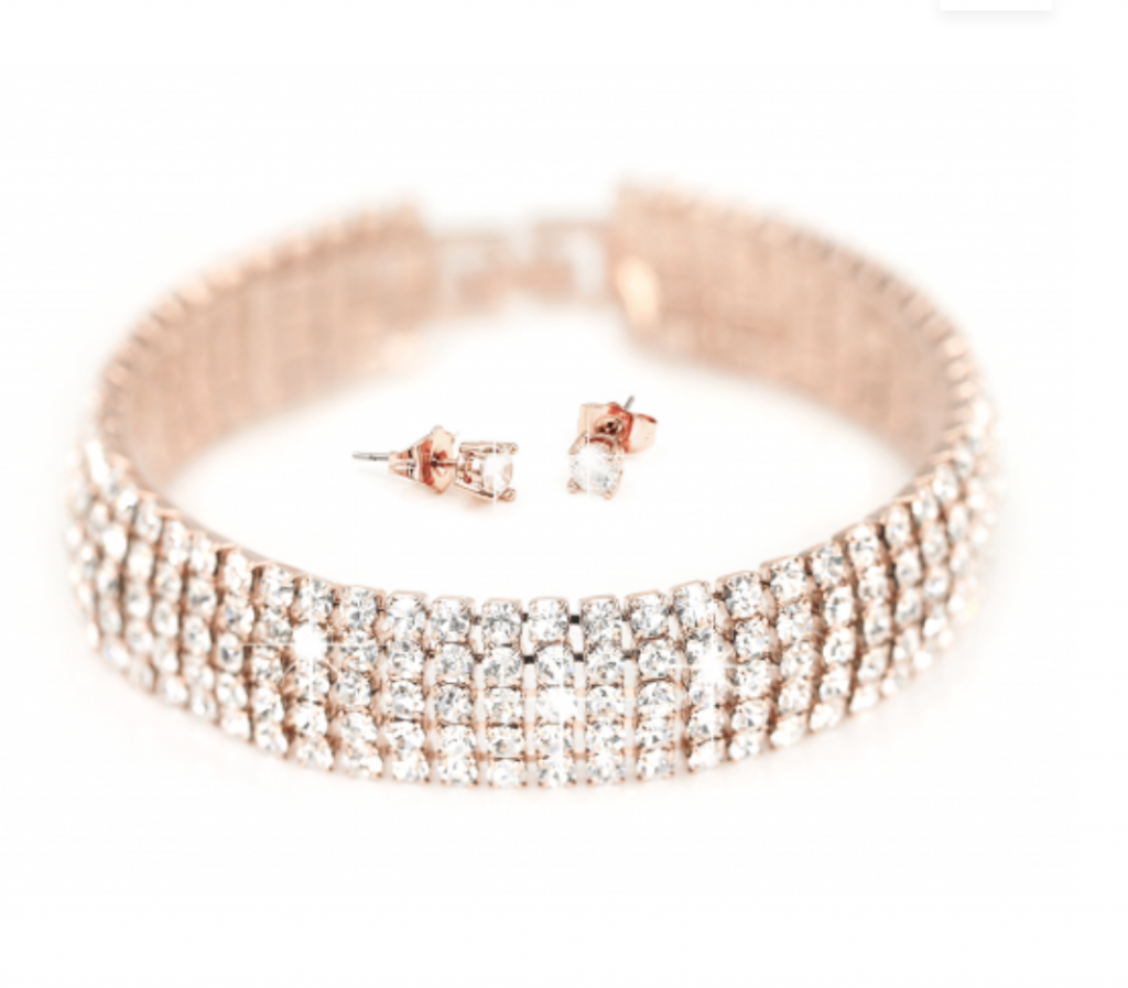 Free Swarovski Bracelet & Earring Set