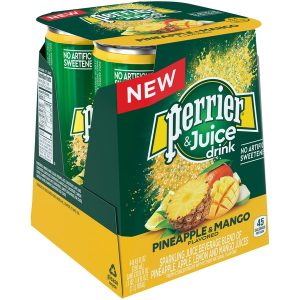 Free Perrier Pineapple & Mango Juice