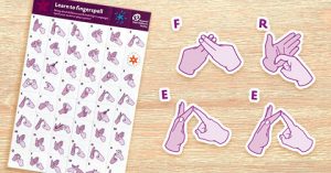 Free British Sign Language Fridge Magnets