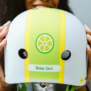 Free Lime Bicycle Helmet