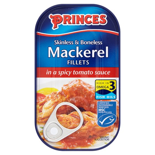 Free Princes Mackerel Cans