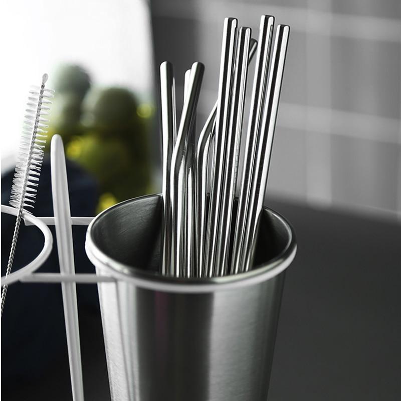 Free Reusable Stainless Steel Straws