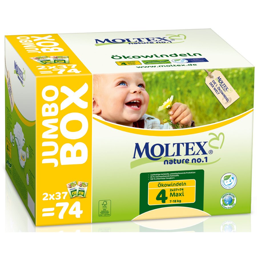 Free Moltex Natural Maxi Nappies