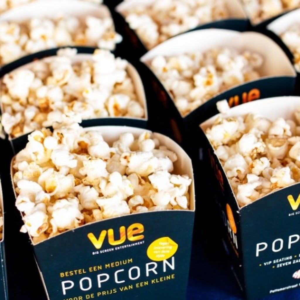 Free Popcorn At Vue Cinemas