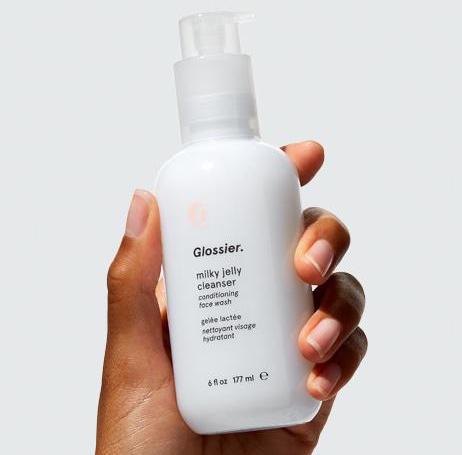 Free Glossier Milky Jelly Cleanser