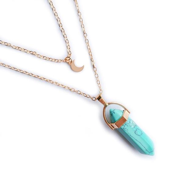 Free Crystal Moon Necklace (Worth £30)