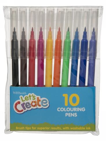 Free WHSmith Colouring Pens