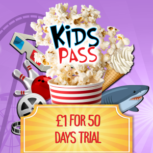 Kids Pass Membership – 50 Day Trial For £1