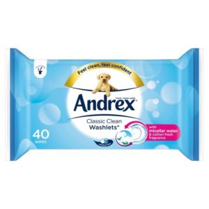 Free Andrex Wipes