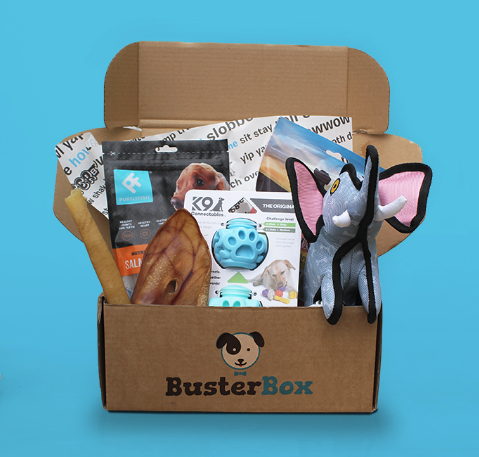 Free Dog Toys and Treats Box (Worth £12)